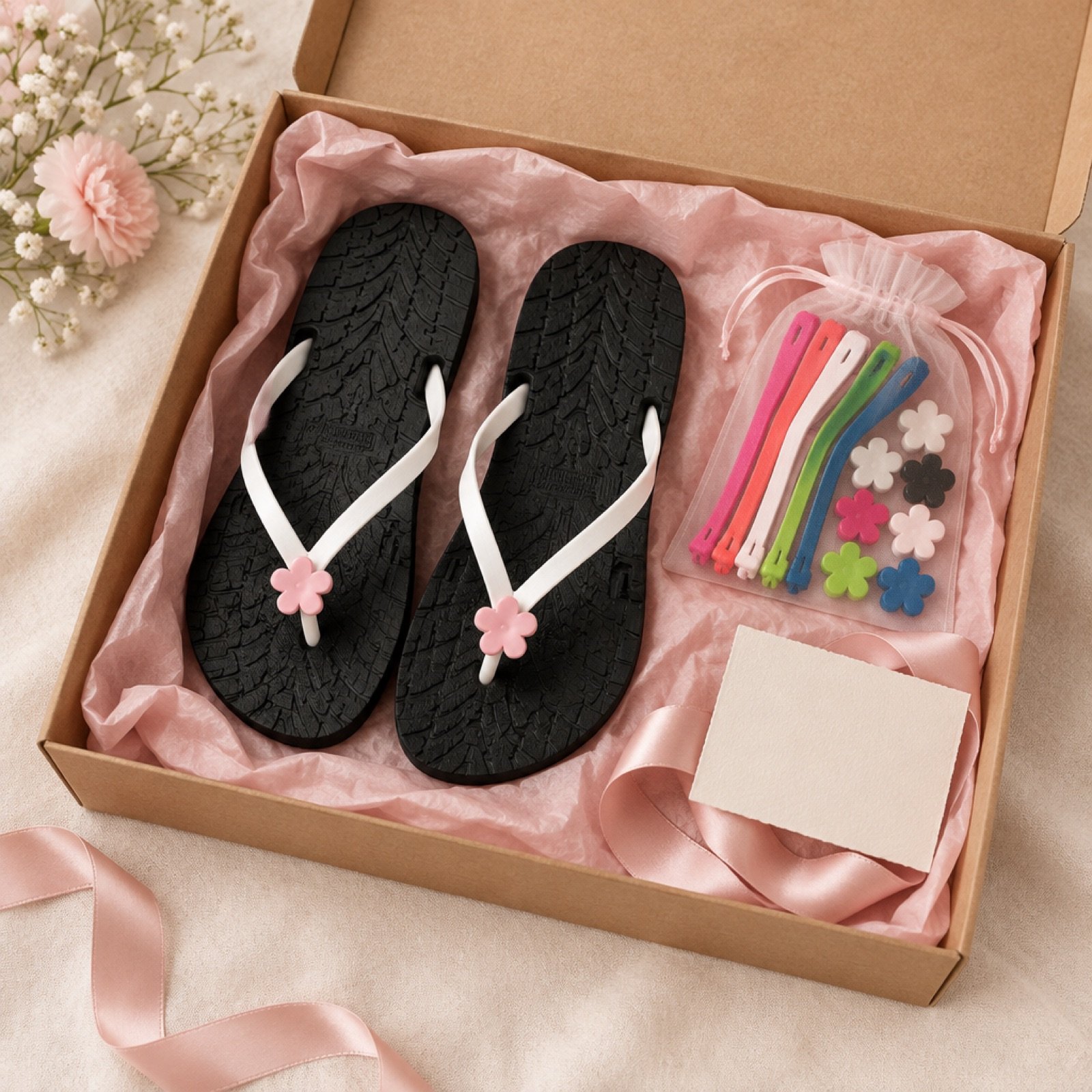 Sandalias MOO CHUU en caja de regalo